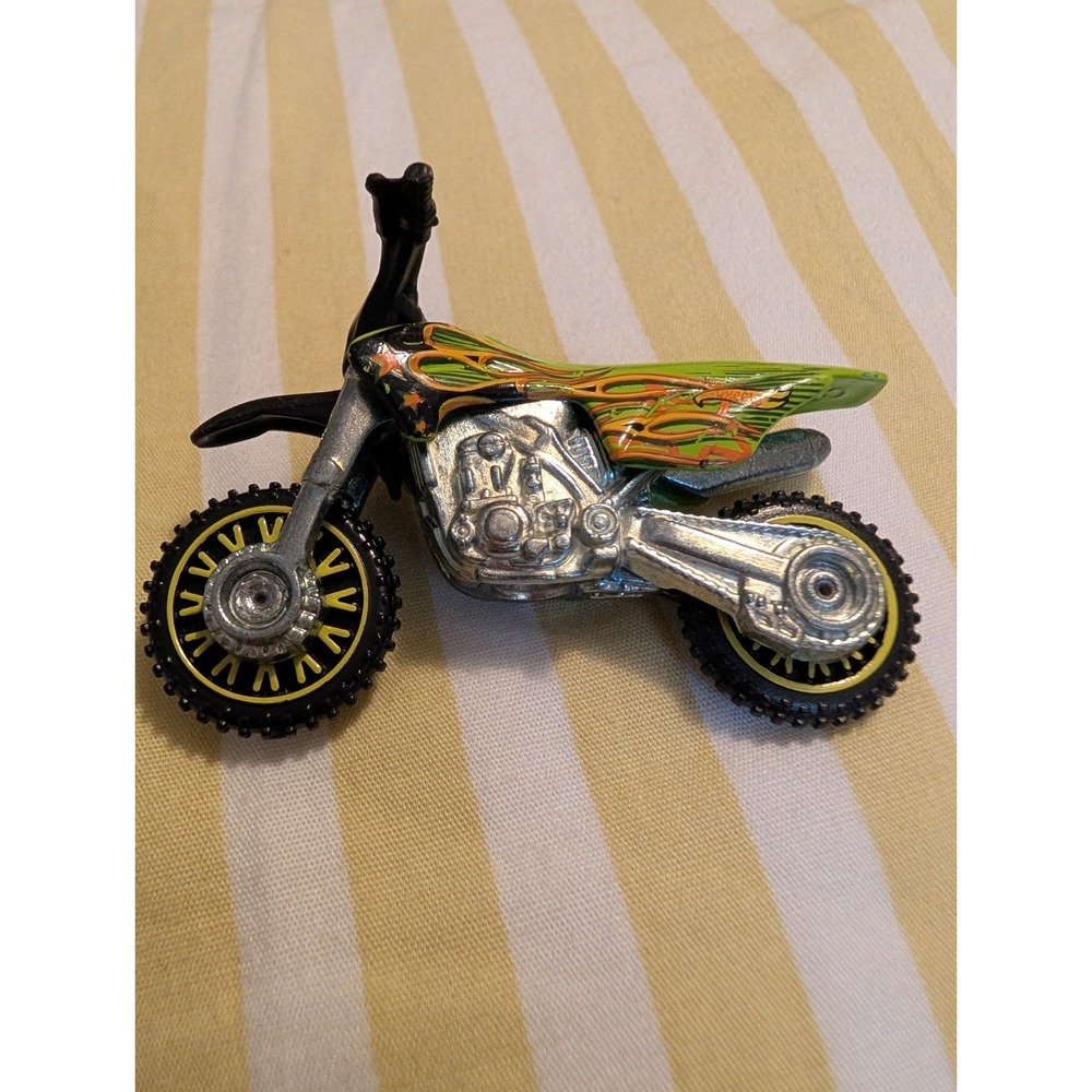 Hot Wheels HW450F #081 HW ‘15 Off-Road- Moto Light Green Loose VHTF!